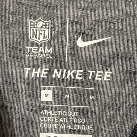 NWT 2021 Nike Las Vegas Raiders Dri Fit Sideline Shirt Medium size M NEW - Picture 3 of 4